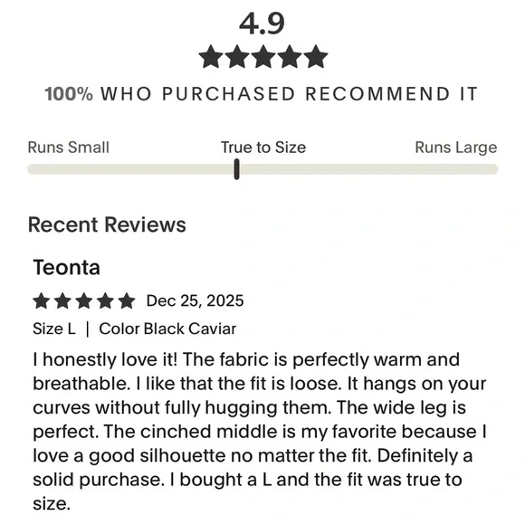 Savage X Fenty Black Caviar Forever Savage Wide Leg Onesie - Picture 6 of 6